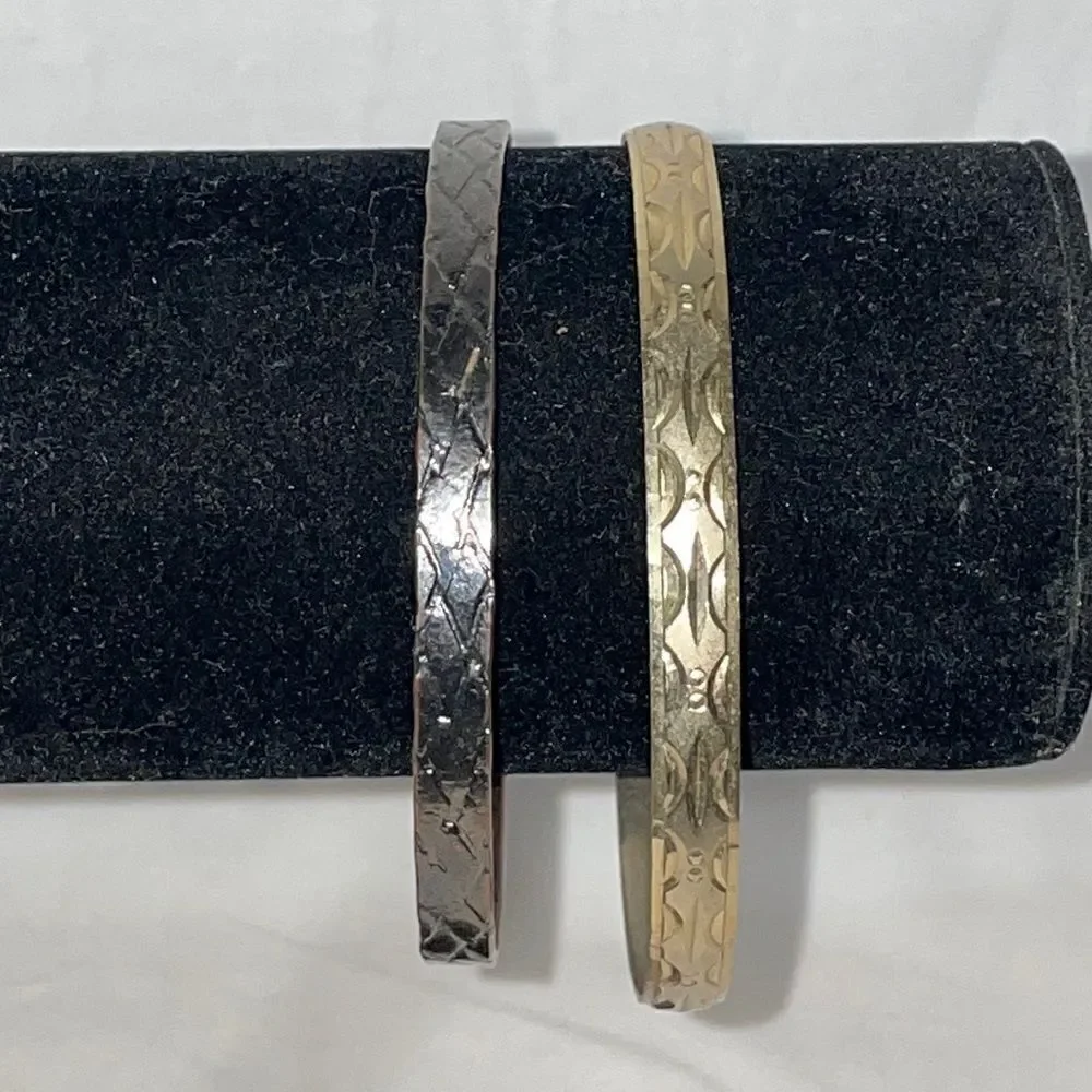 Two bangle bracelets - Picture 2 of 3